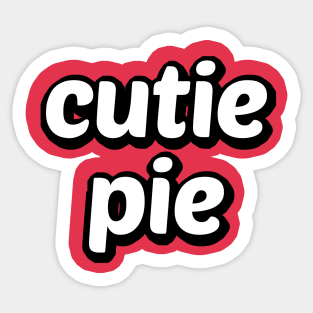 Cutie Pie Sticker